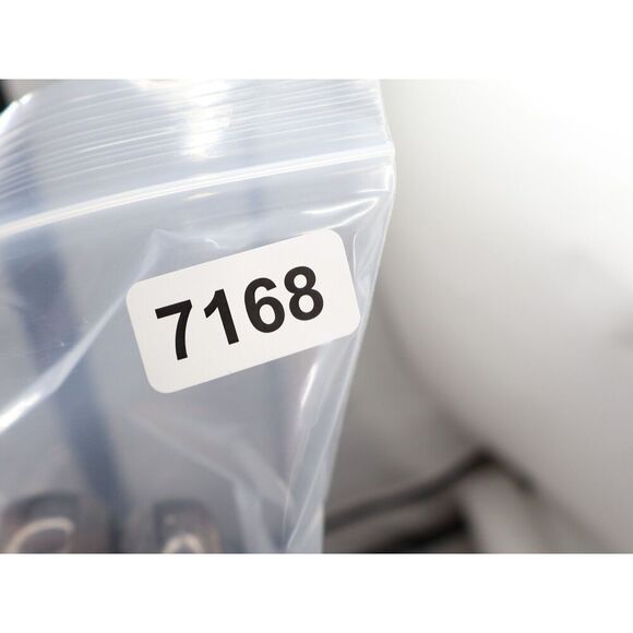 Tory Burch Crisscross Strap Bubble Jelly Sandal Size 8 B Black Slingback Flats - Picture 3 of 9